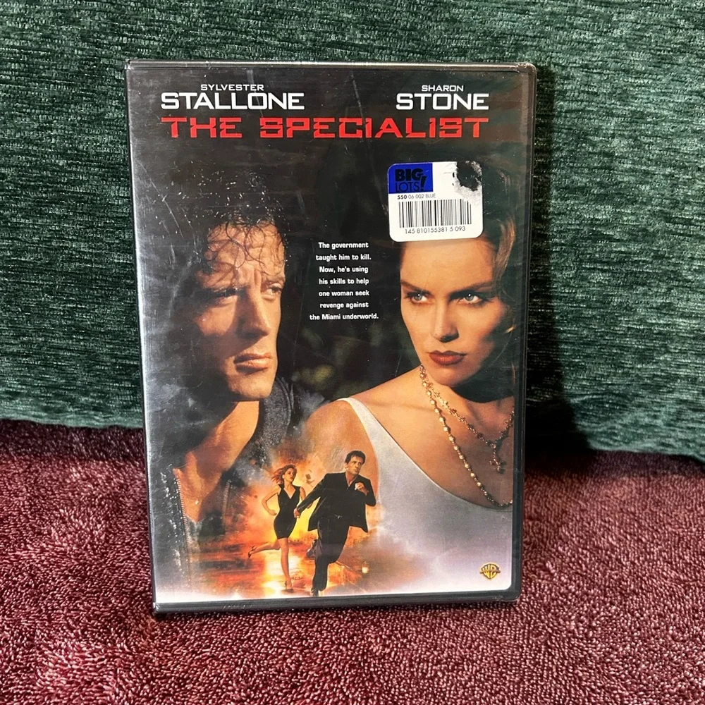 The Specialist DVD 1998 Sylvester Stallone Sharon Stone Action Movie NEW SEALED
